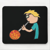 Glasbläschen Mousepad (Vorne)