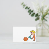 Glasbläschen Visitenkarte (Stehend Vorderseite)