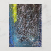 Glasblasen auf der Postkarte (Vorderseite)