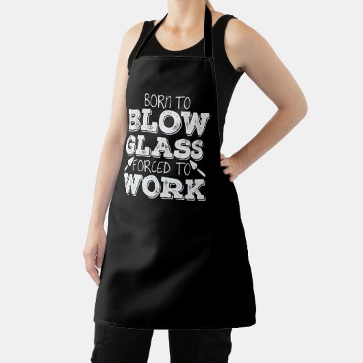 Glasblasen Glasbläser Glasherstellung Lampen Schürze (InSitu)