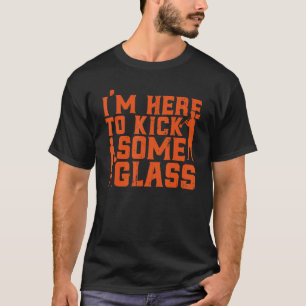 Glasblasen, ich bin hier, um ein Glas Pun Glass zu T-Shirt