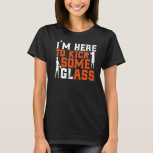 Glasblasen, ich bin hier, um ein Glas Pun Glass zu T-Shirt
