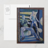 Glasbläser in Pittsburgh Postkarte (Vorne/Hinten)