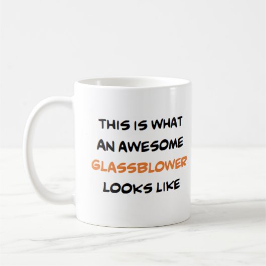 Glasbläser, phantastisch kaffeetasse (Links)
