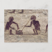 Glasbläser Postkarte (Vorderseite)