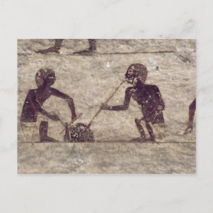 Glasbläser Postkarte