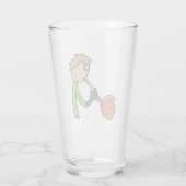 Glasblende Glas (Rückseite)