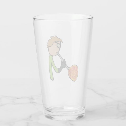 Glasblende Glas (Rückseite)