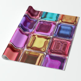 Glasblockbauweise Geschenkpapier