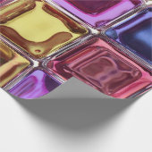 Glasblockbauweise Geschenkpapier (Ecke)