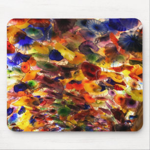 GlasBlumen-Decke Mousepad