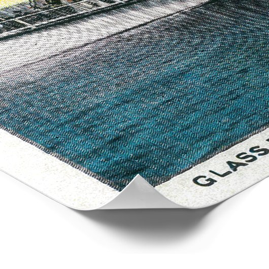 Glasbodenboot, Kaiser, Avalon Poster (Ecke)