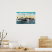 Glasbodenboot, Kaiser, Avalon Poster (Küche)