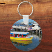 Glasbodenboot - Monterey CA Schlüsselanhänger (Vorderseite)