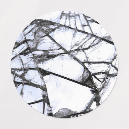 Glasbruch Etiketten (Design 2)