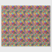 Glasbruch Geschenkpapier (Flach)