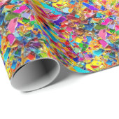 Glasbruch Geschenkpapier (Rolleneckpunkt)