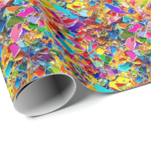 Glasbruch Geschenkpapier