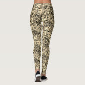 Glasbruch - Sepia Leggings (Rückseite)