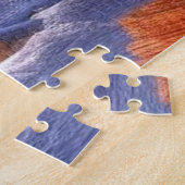 Glasbrücke über den Fluss Puzzle (Seite)