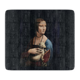 GLASCHOPPER : DA VINCI : LADY WITH ERMINE SCHNEIDEBRETT