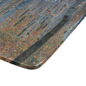 GLASCHOPPER: GUSTAV KLIMT: BEECH GROVE SCHNEIDEBRETT (Ecke)