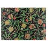 GLASCHOPPER : MORRIS : POMEGRANATE SCHNEIDEBRETT (Vorderseite)
