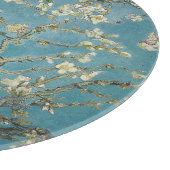 GLASCHOPPER : Van Gogh : ALMOND BLOSSOM Schneidebrett (Ecke)
