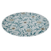 GLASCHOPPER : WILLIAM MORRIS : FLORAL SCHNEIDEBRETT (Ecke)