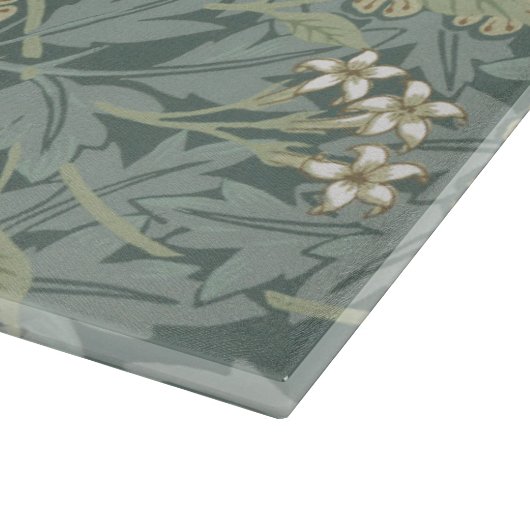 GLASCHOPPER : WILLIAM MORRIS : JASMINE SCHNEIDEBRETT (Ecke)
