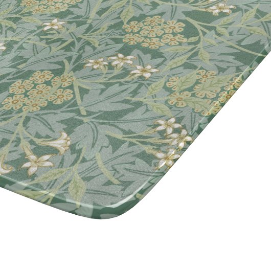 GLASCHOPPER: WILLIAM MORRIS : JASMINE SCHNEIDEBRETT (Ecke)