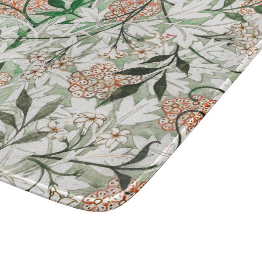 GLASCHOPPER: WILLIAM MORRIS : JASMINE SCHNEIDEBRETT (Ecke)
