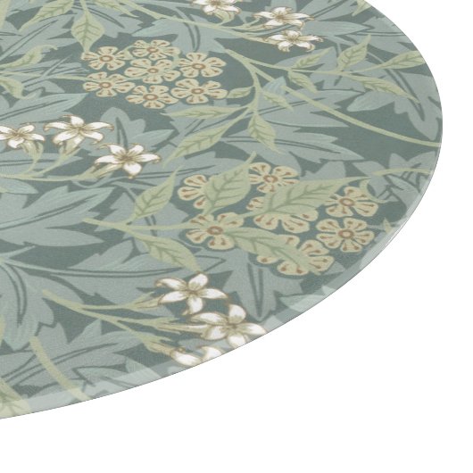 GLASCHOPPER : WILLIAM MORRIS : JASMINE SCHNEIDEBRETT (Ecke)