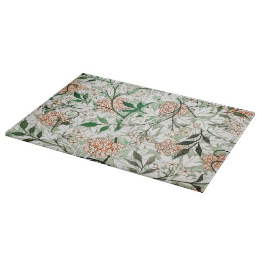 GLASCHOPPER : WILLIAM MORRIS : JASMINE SCHNEIDEBRETT (Ecke)