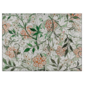 GLASCHOPPER : WILLIAM MORRIS : JASMINE SCHNEIDEBRETT (Vorderseite)