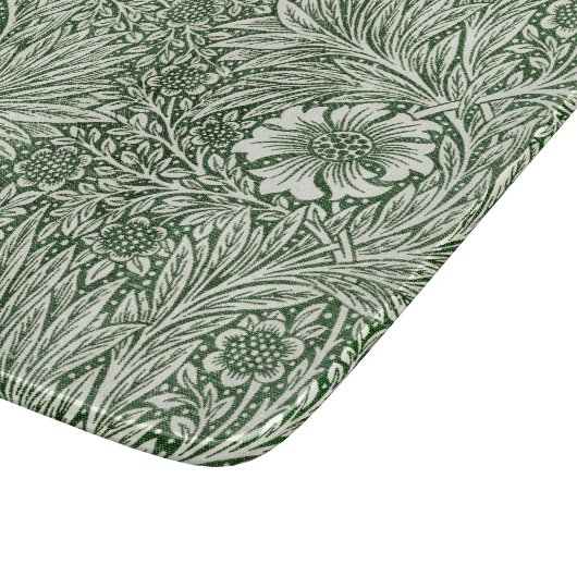 GLASCHOPPER: WILLIAM MORRIS: MARIGOLD SCHNEIDEBRETT (Ecke)