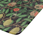 GLASCHOPPER: WILLIAM MORRIS POMEGRANATE SCHNEIDEBRETT (Ecke)