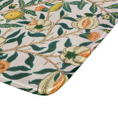 GLASCHOPPER: WILLIAM MORRIS: POMEGRANATE SCHNEIDEBRETT (Ecke)