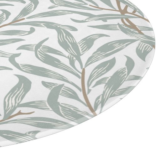 GLASCHOPPER : WILLIAM MORRIS SCHNEIDEBRETT (Ecke)