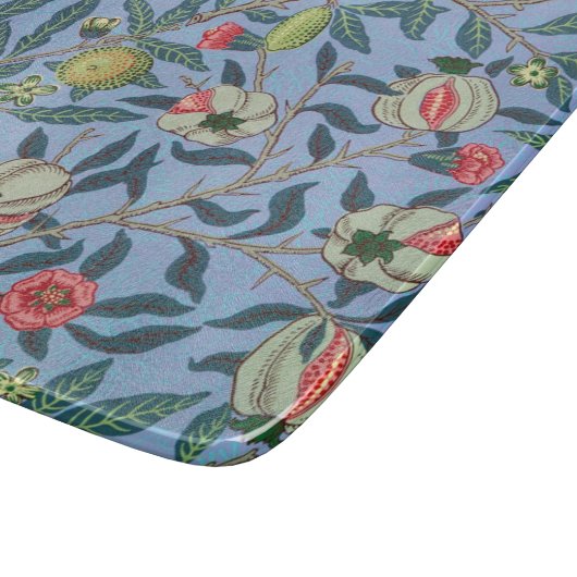 GLASCHOPPER: WILLIAM MORRIS SCHNEIDEBRETT (Ecke)