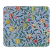 GLASCHOPPER: WILLIAM MORRIS SCHNEIDEBRETT (Vorderseite)