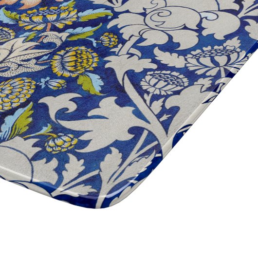 GLASCHOPPER: WILLIAM MORRIS: WATERCOLOR SCHNEIDEBRETT (Ecke)