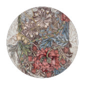 GLASCHOPPER: WILLIAM MORRIS : WILD TULIP SCHNEIDEBRETT (Vorderseite)