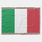 Glasdecke aus italienischer Flagge | Italien Trico Decke (Vorderseite)