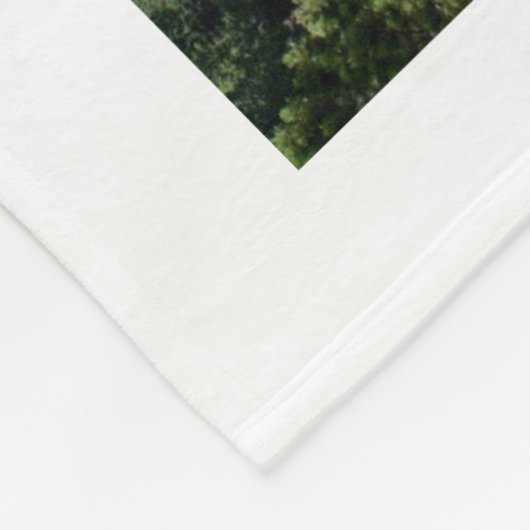 Glasdecke Fleecedecke (Ecke)