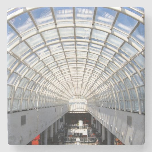 Glasdecken-feine Steinuntersetzer (Vorderseite)