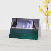 Glasdecken-Gruß-Karte Karte (Gelbe Blume)