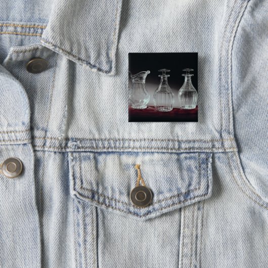 Glasdekantiergefäße und Krug, c.1840 Button (Beispiel)