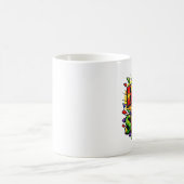 Glasdesign mit Färbung Kaffeetasse (Mittel)