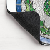 Glasdistel Mousepad (Ecke)